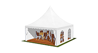 Pagoda-tent for Events and Outdoor Use