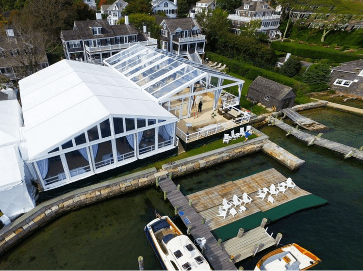 Tentsun Chevron Aluminum Tent - AlumiChevron Event Canopy