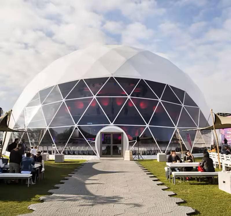 T-sun Easy-Install-Disassemble-Big-Large-Tent-Geodesic-Dome-Tent 2462702 for Events and Outdoor Use
