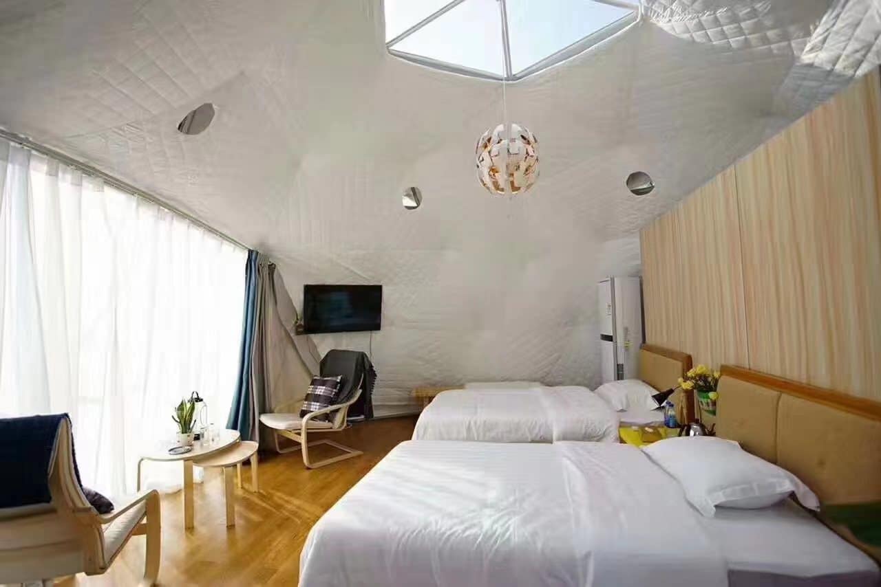 T-sun Starry Sky Dome Tent Interior